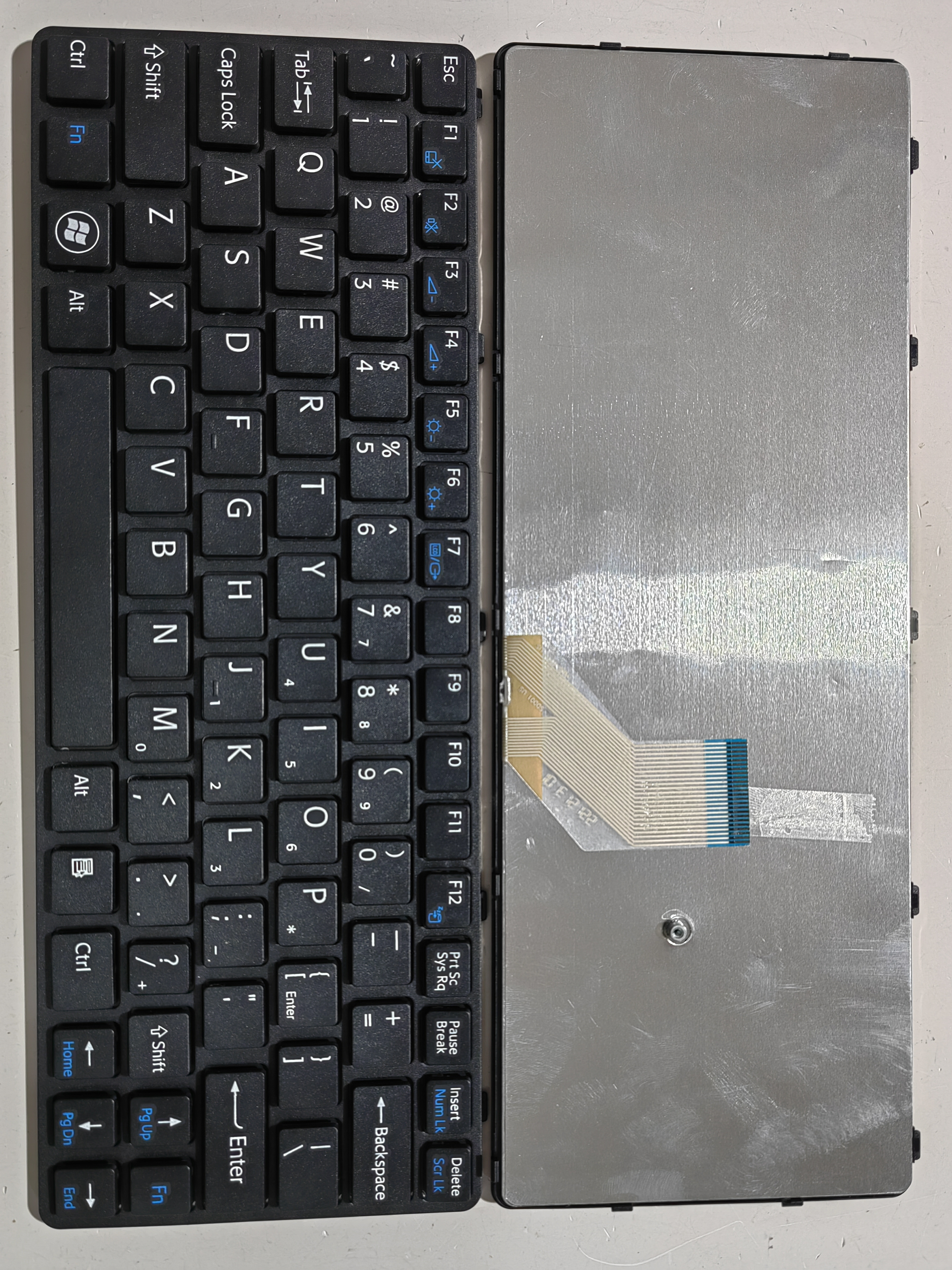 Picture of New Replacement Laptop Keyboard For SONY SVE11 BLACK FRAME BLACK (OEM) US Layout